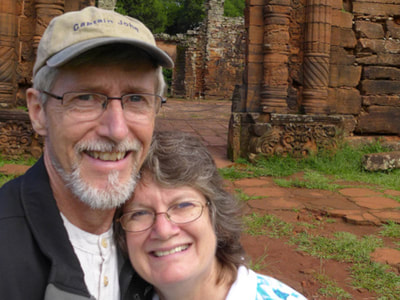 John and Colleen Eisenberg in Paraguay